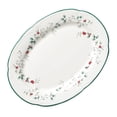 thumbnail image 1 of Pfaltzgraff Winterberry 14-inch Stoneware Serving Platter, 1 of 7
