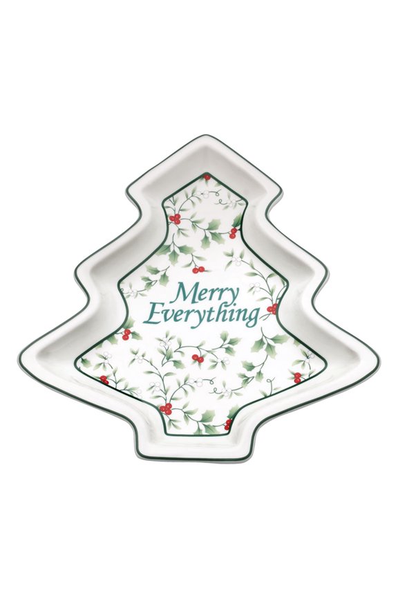 Winterberry Traditional Figtree Plate Merry Everything