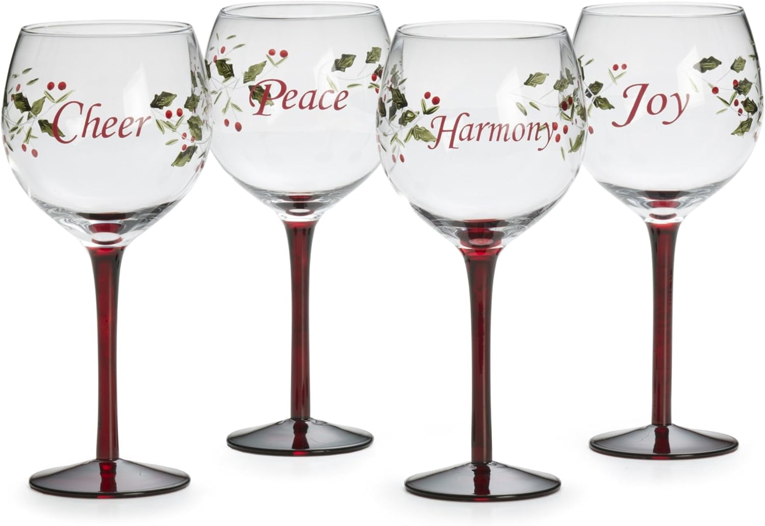 Pfaltzgraff Winterberry Stemless Wine Glass