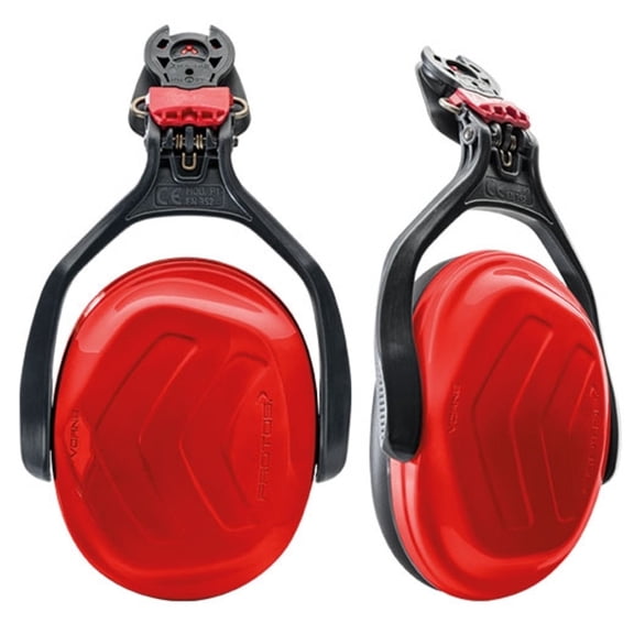 Pfanner Protos Earmuffs - Red