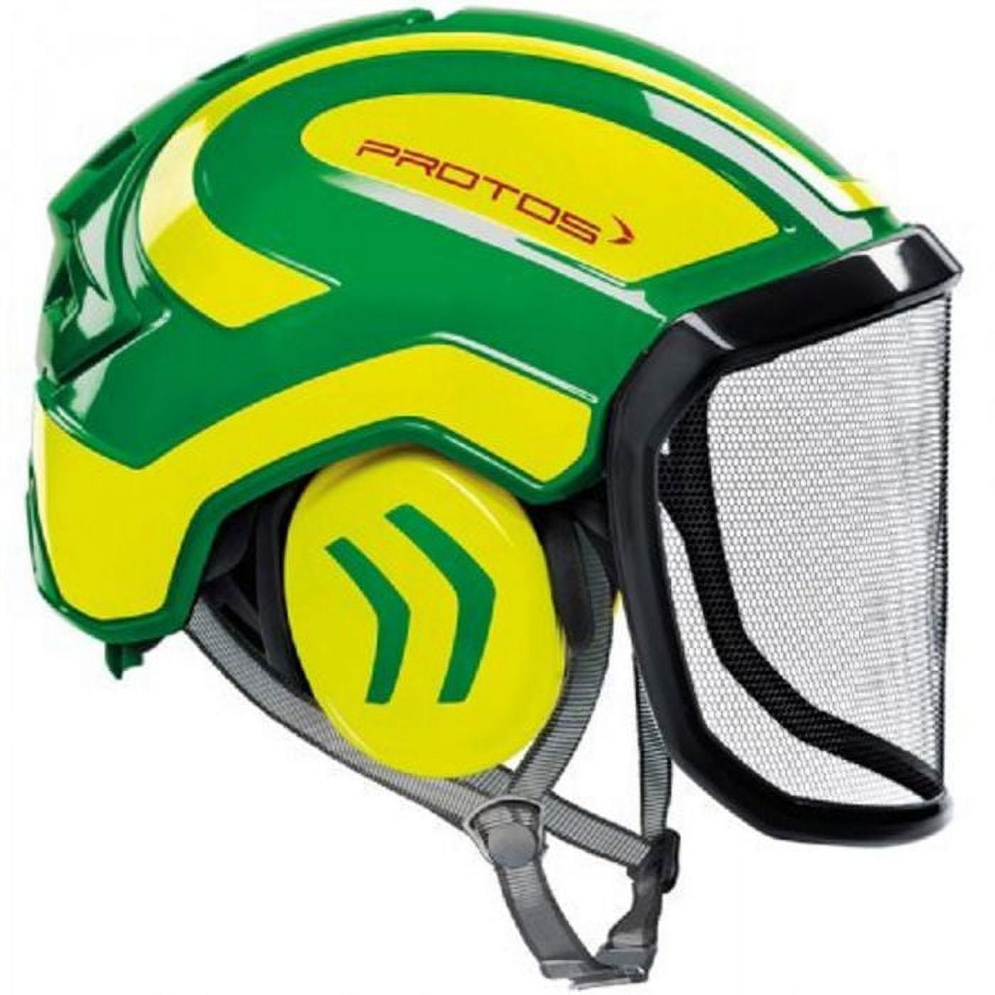 Pfanner Protos Integral Arborist Helmet - Green/Yellow - Walmart.com