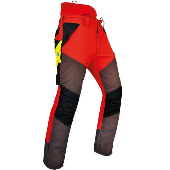 Pfanner Red Gladiator Extreme Chainsaw Protection Pants - Medium