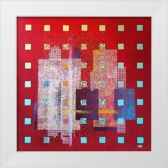 Pfeiffer, H.M. 12x12 White Modern Wood Framed Museum Art Print Titled - OT.15102016