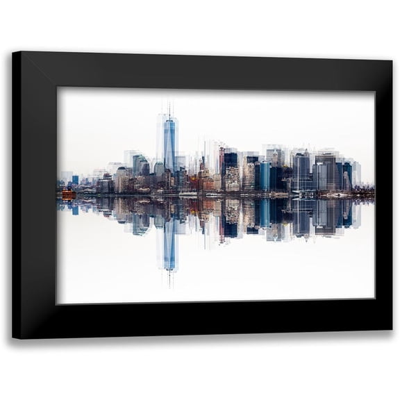 Pfeiffer, Peter 24x17 Black Modern Framed Museum Art Print Titled - Nyc