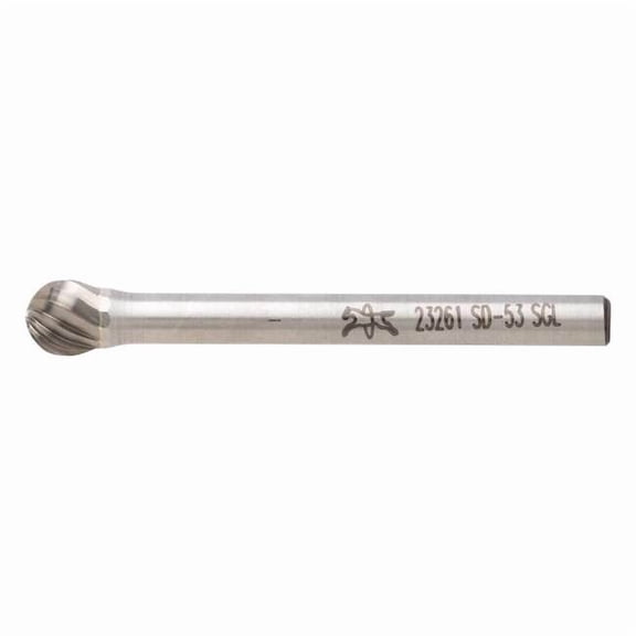 Pferd Carbide Bur,SCTI SD-53,1/8",Single Cut 23261