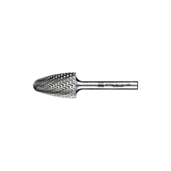 Pferd Carbide Bur,SCTI SF-14,1/4",Double Cut 24762