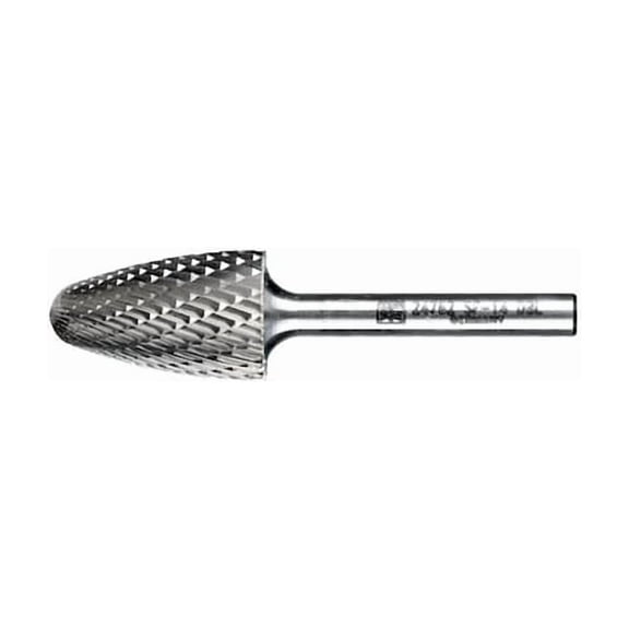 Pferd Carbide Bur,SCTI SF-14,1/4",Double Cut 24762