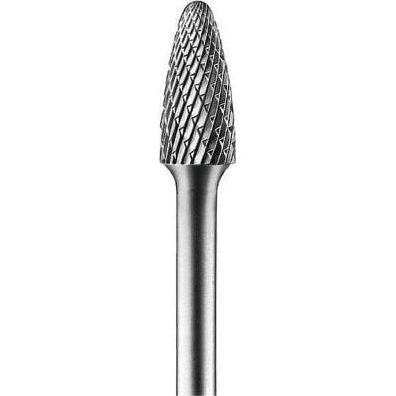 Pferd Carbide Bur,SCTI SF-6,1/4",Double Cut 24742