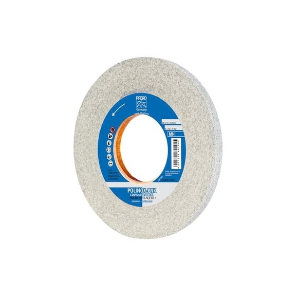 Pferd Convolute Wheel,8Sf,8"x1/2"x3 48210