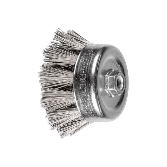 Pferd Diamond Coated Wire Cup Brush 2-3/4 Inch Diameter 270 Grit 5/8-11 Inch Thread