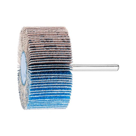 Pferd Flap Wheel,Z-Cool,80 Grit,2-1/2"x1"x1/4" 45478