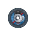 thumbnail image 1 of POLIFAN® SGP Zircon-Curve Radial Type PFR Flap Disc, 7 in x 5/16 in, 40 Grit, 5/8 in-11 Arbor, 8,600 RPM, 1 of 2