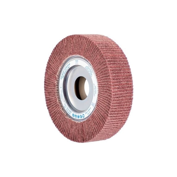 Pferd Polinox,Flap Wheel,8"x2"x1-3/4",180 Grit 43049