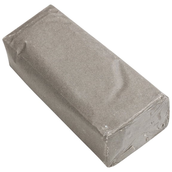 48761 2-Pre-Polish Paste Bar for Aluminum and Brass, Large, Grey, 2-3/4" Width x 2" Depth x 5-1/2" Height