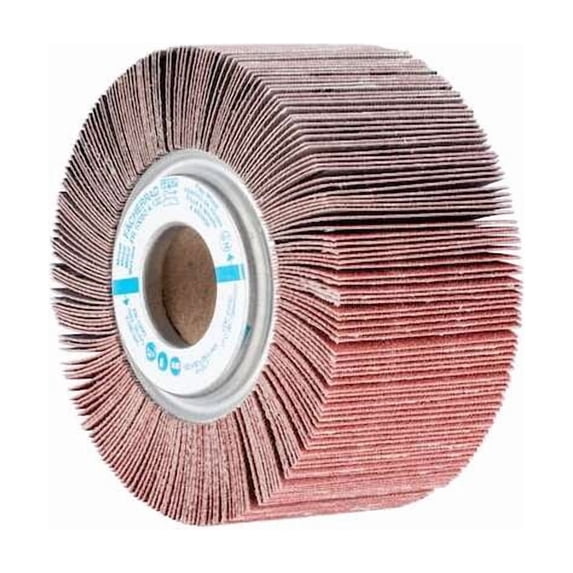 Pferd Unmounted Flap Wheel,120 Grit,4"x2"x1" 45555