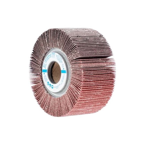 Pferd Unmounted Flap Wheel,80 Grit,4"x2"x1" 45553