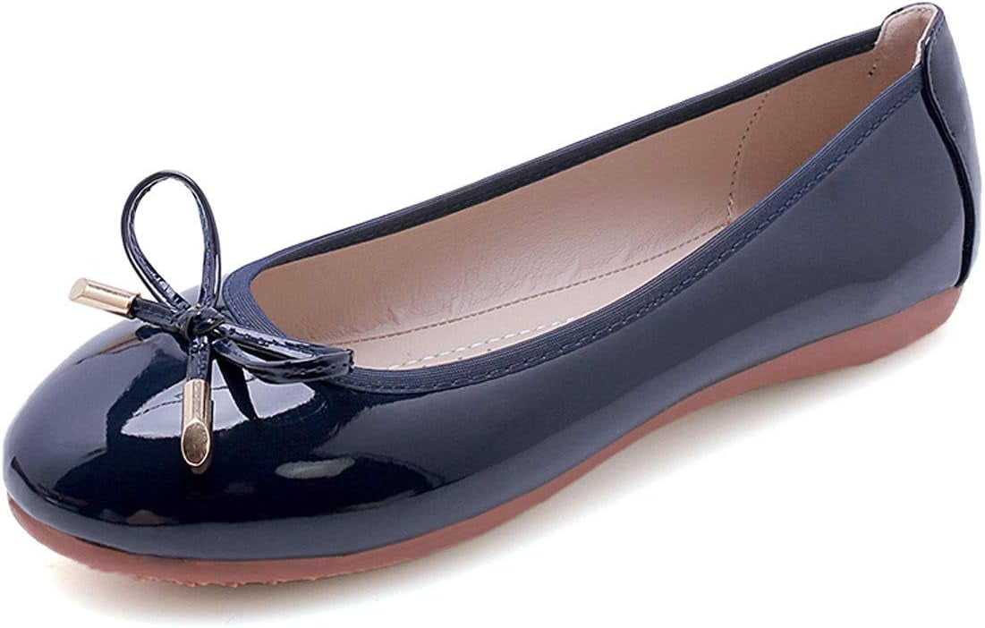 Pfhytec LU Women s Foldable Flat Shoes Portable Travel Ballet Flats Roll Up Slipper Shoes Walmart