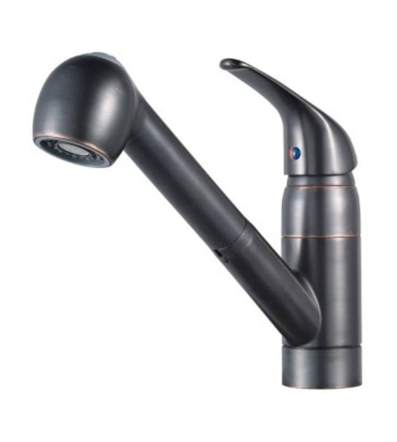 Tuscan Bronze Single Handle Pull-Out Kitchen Faucet