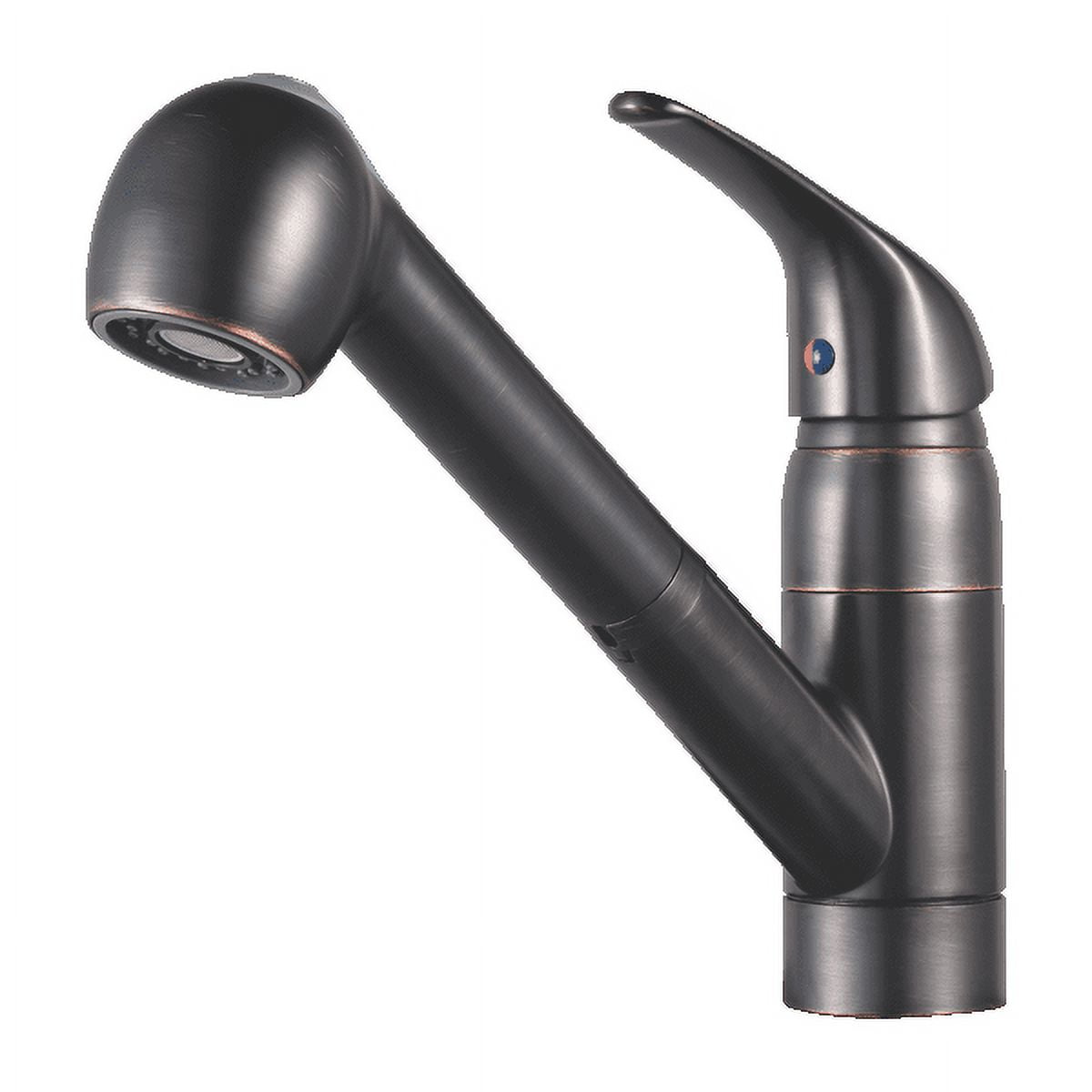 Tuscan Bronze Single Handle Pull-Out Kitchen Faucet