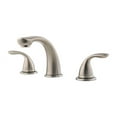 thumbnail image 1 of Pfirst Series 2-Handle Complete Roman Tub Trim in Brushed Nickel, 1 of 3