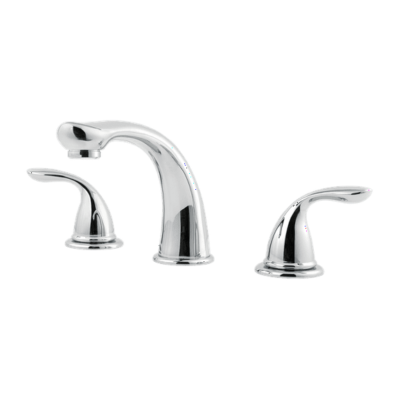 Pfirst Series 2-Handle Complete Roman Tub Trim in Polished Chrome