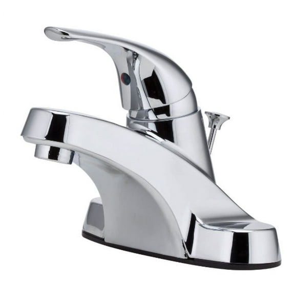 Pfirst Series Single Control 4" Centerset Bathroom Faucet in Polished Chrome