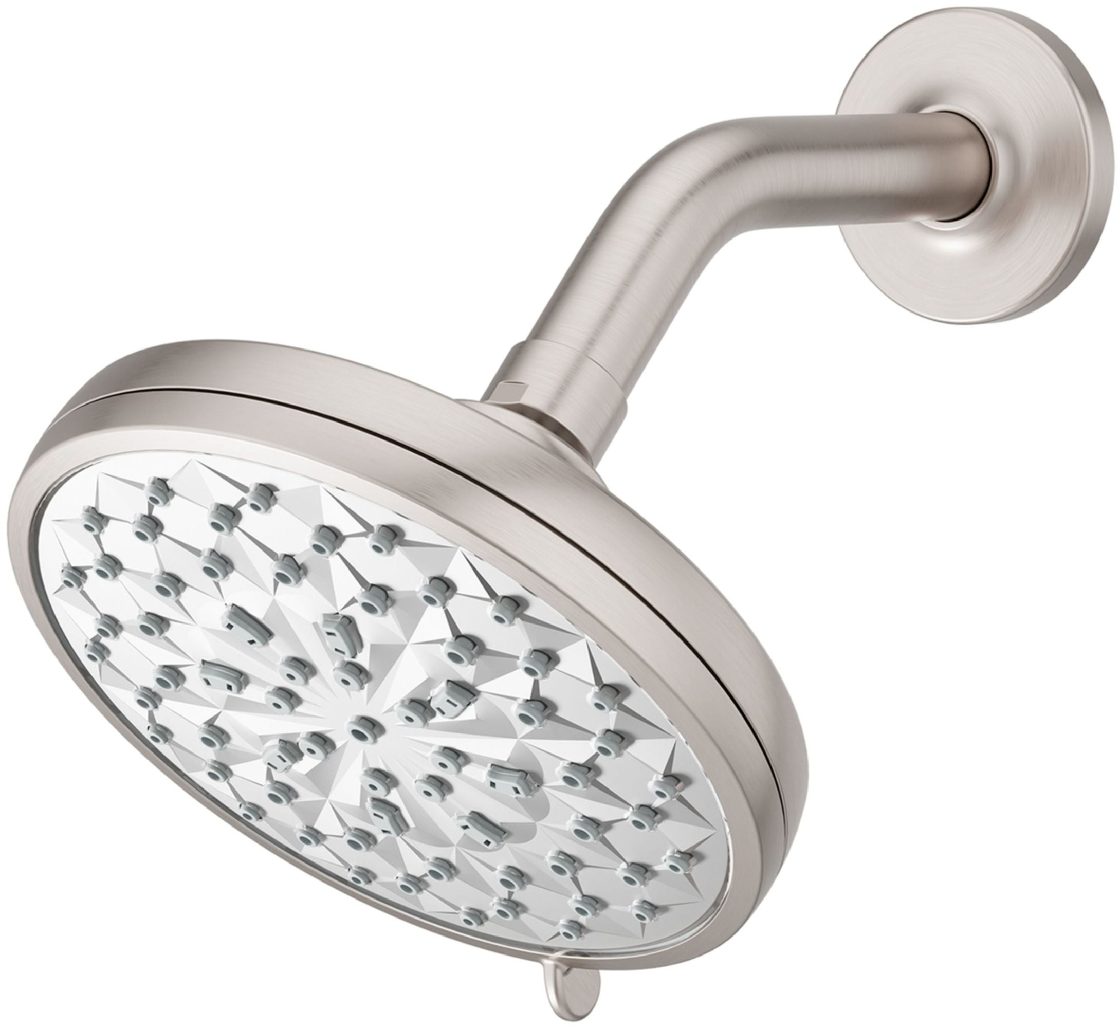 HydroFuse Brushed Nickel 6-Function Wall Mounted Shower Head
