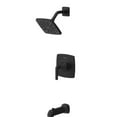 thumbnail image 1 of Pfister 8P8-WS2-BIES Matte Black Tub & Shower Faucet, 1 of 5