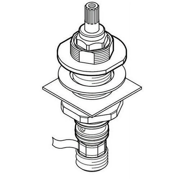Pfister 900-0060 Hot Endbody Assembly with Mounting