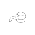 thumbnail image 1 of Pfister 920-003 26 Series Soap Dispenser Nozzle - Bronze, 1 of 1