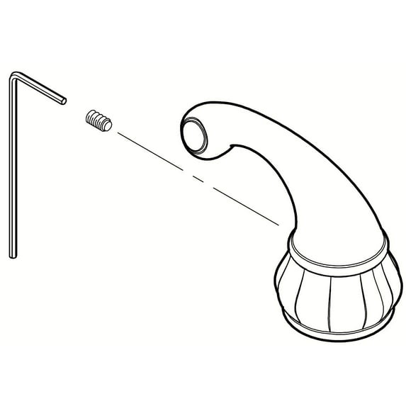 Pfister Kitchen Faucet Handle 940-027A Polished Chrome