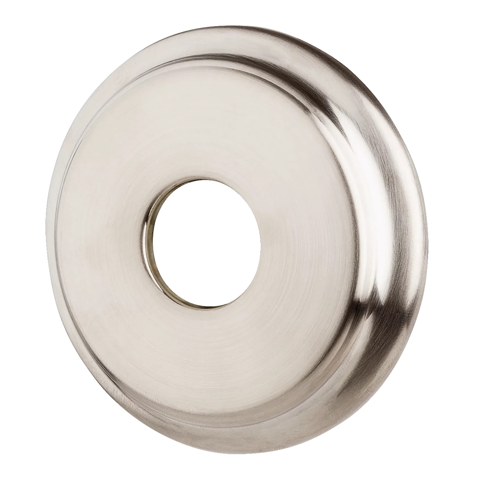 Brushed Nickel Contemporary Shower Arm and Flange