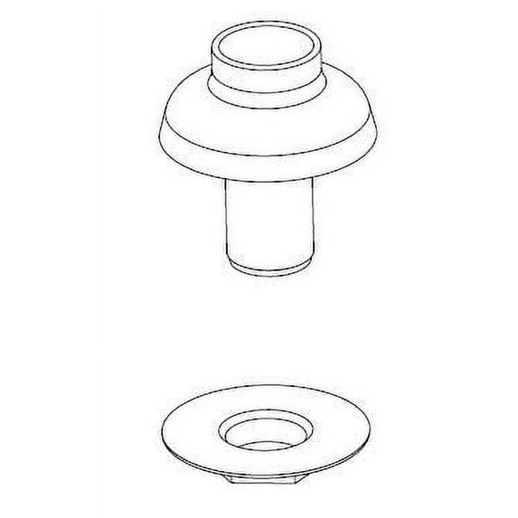 Pfister 961004A Side Spray Mounting Assembly, Polished Chrome