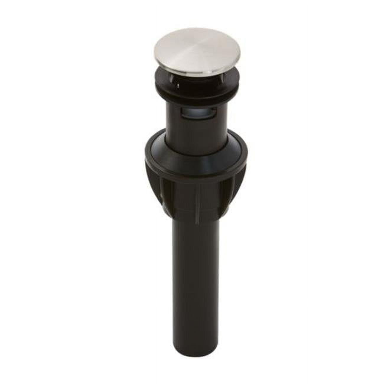 Pfister 972097J Push and Seal 1.25 in. Plastic Drain Assembly in Brushed Nickel