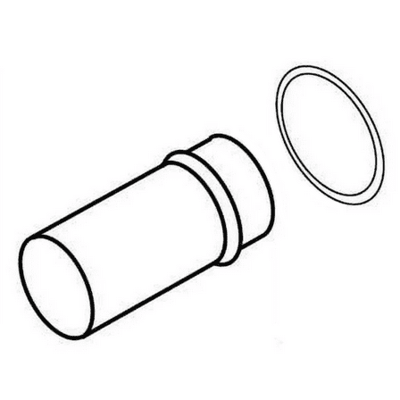 Pfister 972201A Shower Sleeve in Chrome Polished Chrome