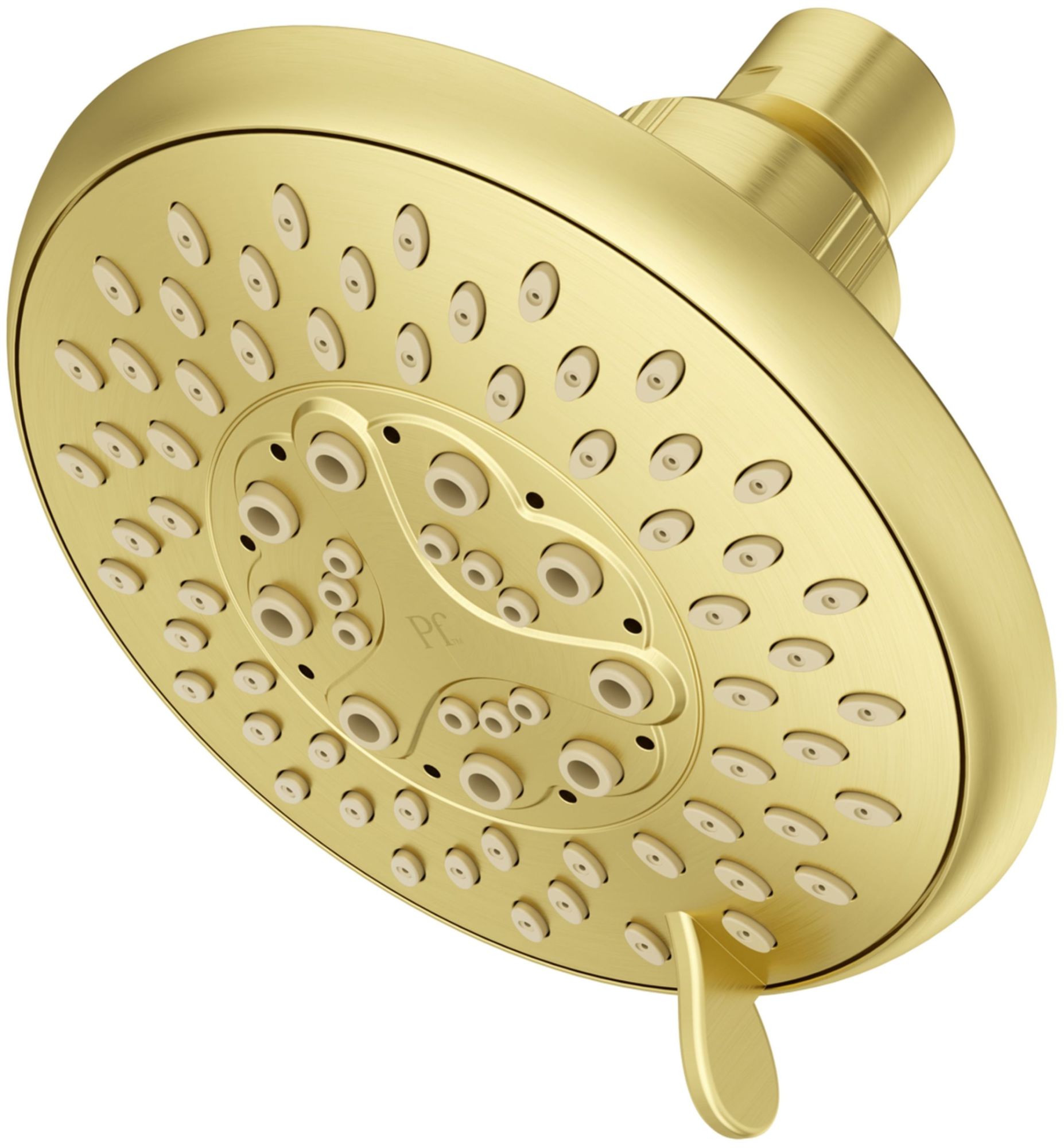 Pfister 973-310 Modern 1.75 GPM Multi Function Shower Head - Gold ...