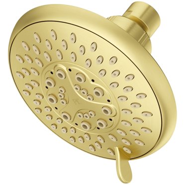 Kingston Brass Vilbosch 4 Inch 5-Function Shower Head - Brushed Nickel Finish