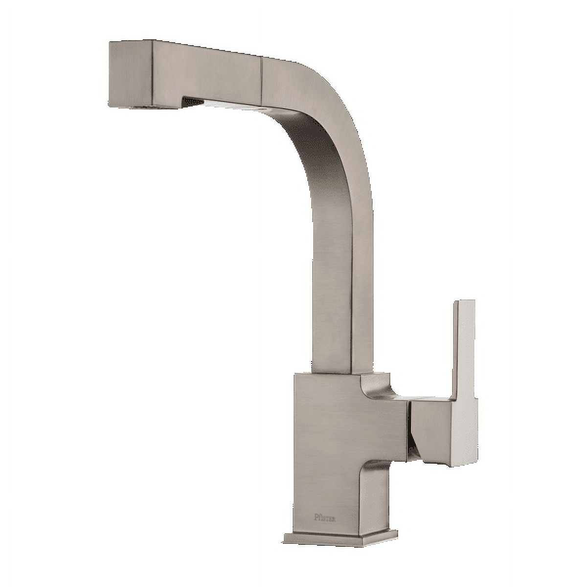 Stainless Steel Single Handle Pull-Out Kitchen Faucet