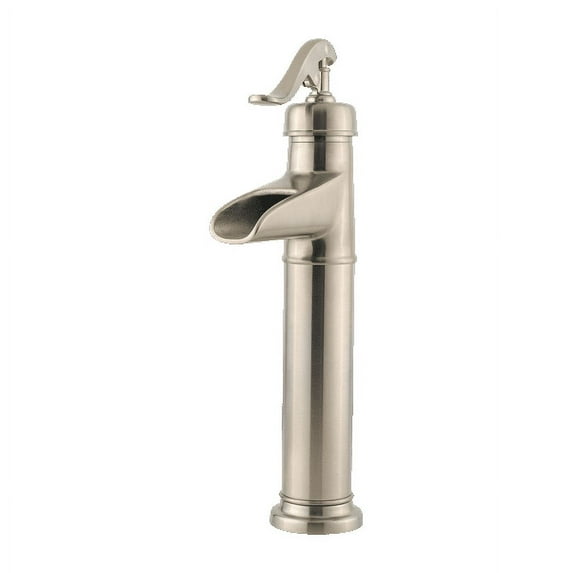 Pfister Ashfield Single Control Vessel Bathroom Faucet in Brushed Nickel