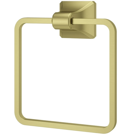 Pfister BRB-FE1BG Park Avenue Towel Ring in Brushed Gold