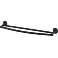 thumbnail image 1 of Pfister BTBRH2B Rhen 24" Double Towel Bar in Matte Black, 1 of 2