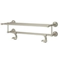 thumbnail image 1 of Pfister BTR-TB2K Tisbury 24" Towel Rack with Two Hanging Hooks in Brushed Nickel, 1 of 1