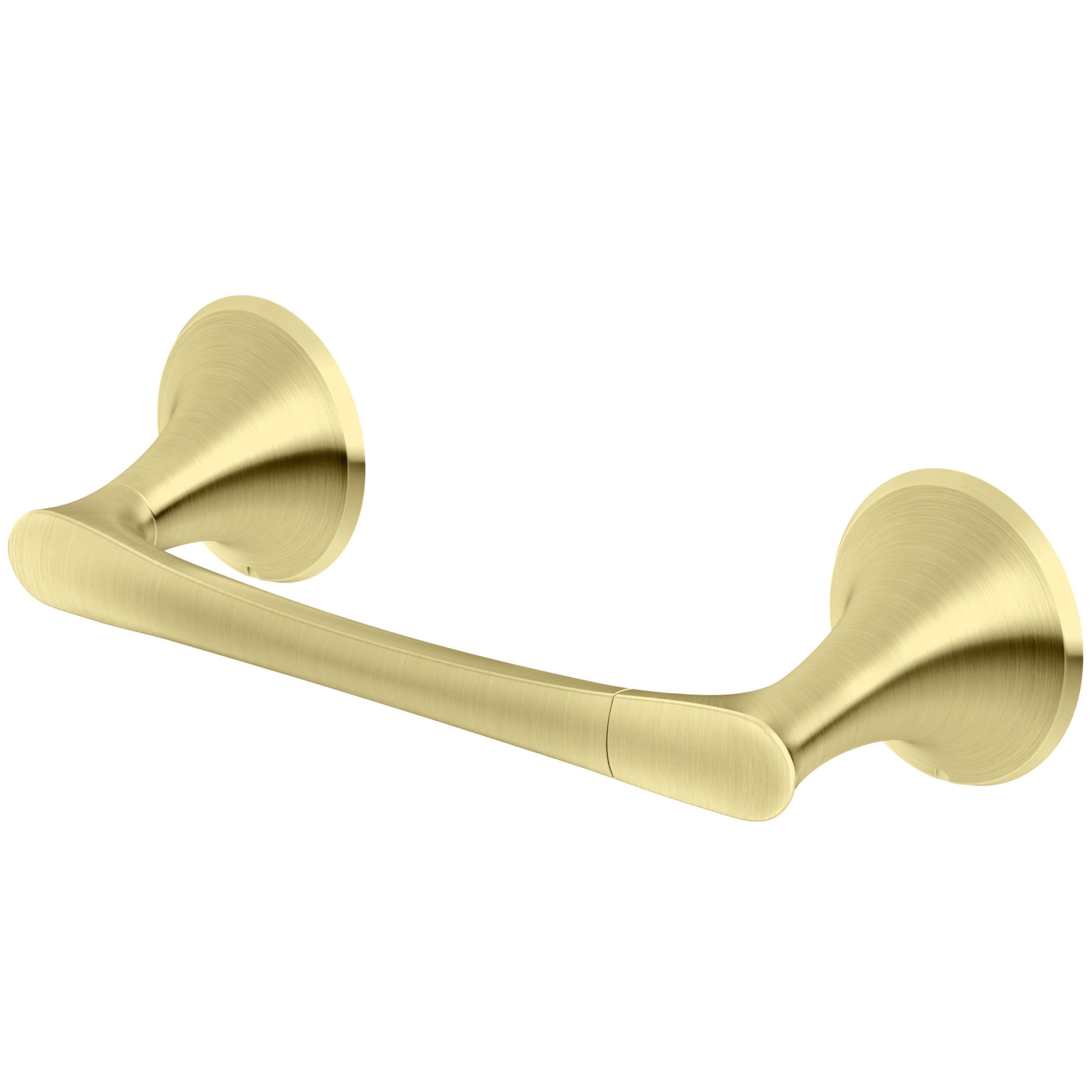 Rhen Brushed Gold Wall Mount Toilet Paper Holder