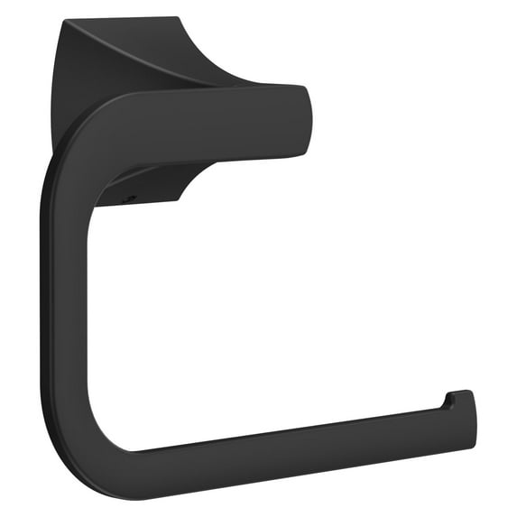 Pfister Brb-Ssq Soft Square 6-7/8" Wall Mounted Towel Ring - Black