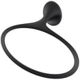 thumbnail image 1 of Pfister Brbrh0 Rhen 9-5/16" Wall Mounted Towel Ring - Black, 1 of 2