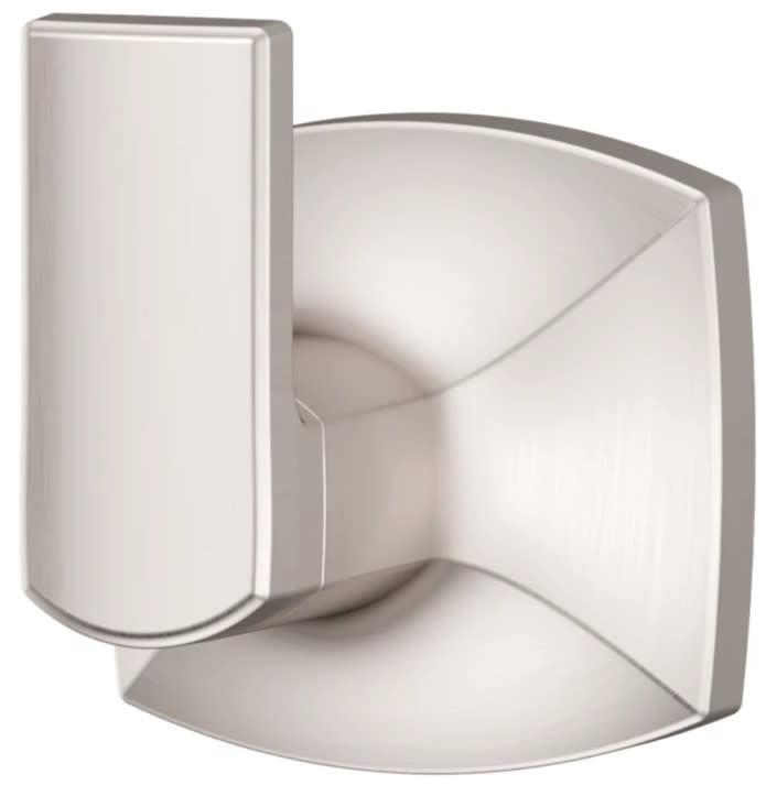 Vaneri Brushed Nickel Wall-Mounted Bathroom Towel Hook