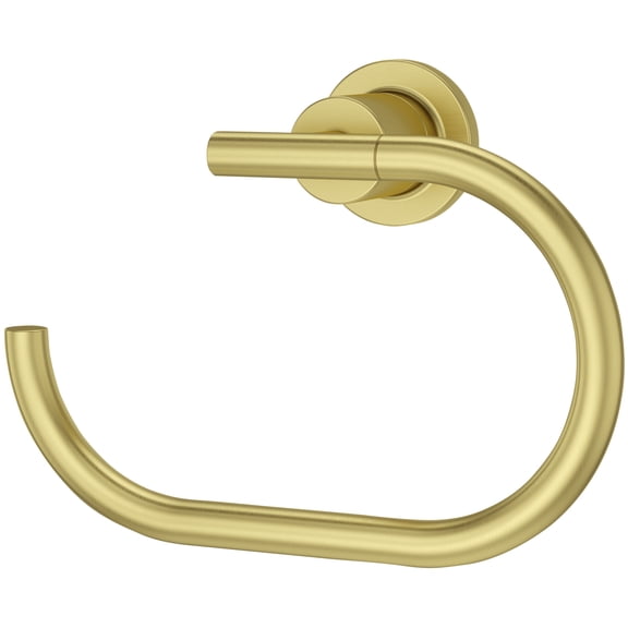 Pfister BRBNC1BG Contempra Towel Ring in Brushed Gold