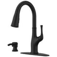 thumbnail image 1 of Pfister F-529-7Aw Alderwood 1.8 GPM Single Hole Pull Down Kitchen Faucet - Black, 1 of 7