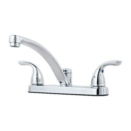 Pfister G1357000 Pfirst Series 2-Handle Kitchen Faucet in Polished Chrome