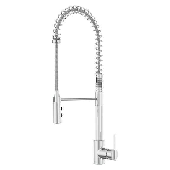 Pfister GT529-BICC Brislin 1.5 GPM Single Hole Pull Out Kitchen Faucet - Chrome